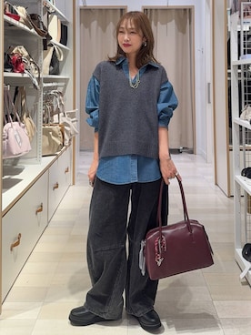 せこ子さん（レディース・159cm）の秋コーディネート