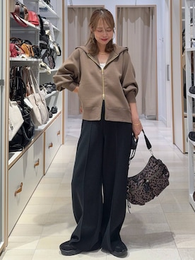 せこ子さん(レディース・159cm)の秋コーディネート