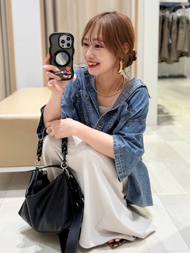 「GLOBAL WORK（グローバルワーク）のアイテム」を使った、せこ子さん（レディース・159cm）の春コーディネート