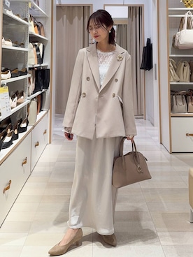 せこ子さん(レディース・159cm)の冬コーディネート