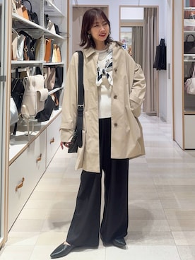 「GLOBAL WORK（グローバルワーク）のアイテム（アクセサリー）」を使った、せこ子さん（レディース・159cm）の春コーディネート