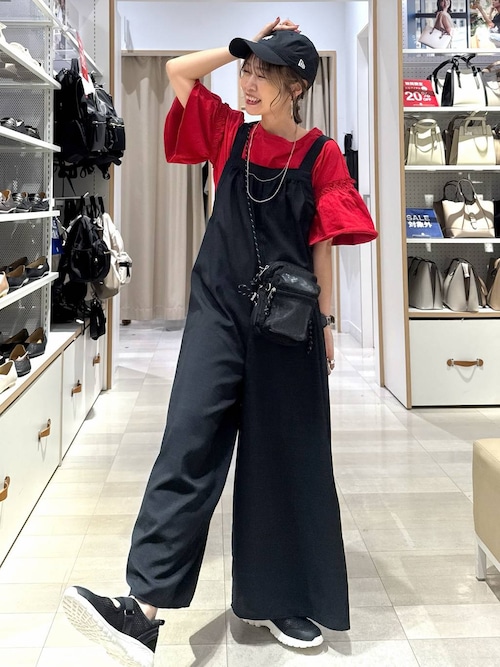 GLOBAL WORK ＊イージーケアワイドサロペ