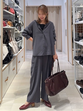 せこ子さん(レディース・159cm)の秋コーディネート