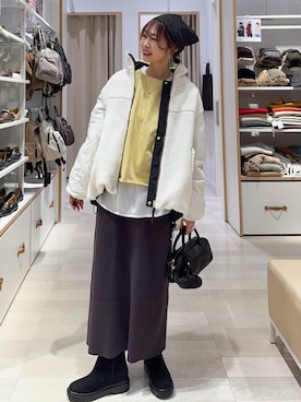 「GLOBAL WORK（グローバルワーク）のアイテム（ブルゾン）」を使った、せこ子さん（レディース・159cm）の秋コーディネート