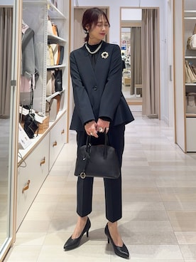 せこ子さん(レディース・159cm)の冬コーディネート