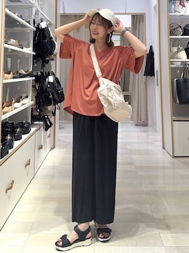 せこ子さん（レディース・159cm）の夏コーディネート