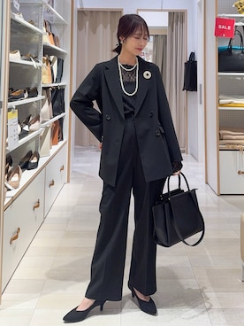 せこ子さん(レディース・159cm)の冬コーディネート