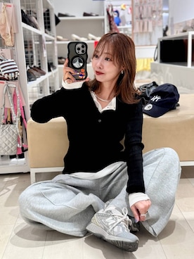 「GLOBAL WORK（グローバルワーク）のアイテム（パンツ）」を使った、せこ子さん（レディース・159cm）の秋コーディネート