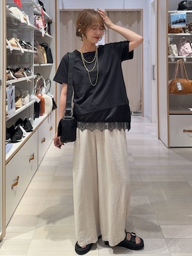 せこ子さん（レディース・159cm）の夏コーディネート