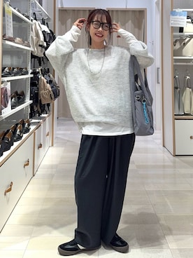 せこ子さん（レディース・159cm）の秋コーディネート