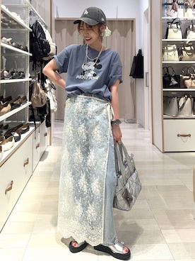 「アイテム（パンツ）」を使った、せこ子さん（レディース・159cm・30代）の夏コーディネート