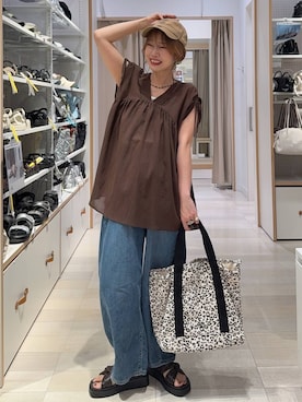 せこ子さん(レディース・159cm)の夏コーディネート