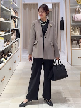 せこ子さん(レディース・159cm)の冬コーディネート