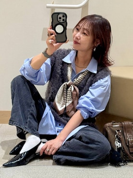 「アイテム（財布/小物）」を使った、せこ子さん（レディース・159cm・30代）の秋コーディネート