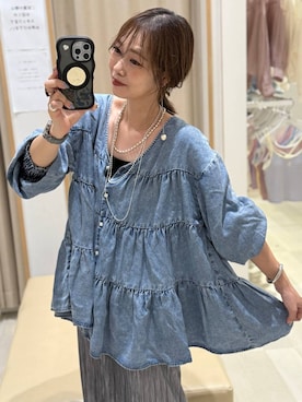 「アイテム（キャミソール）」を使った、せこ子さん（レディース・159cm・30代）の夏コーディネート