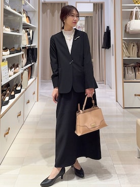 せこ子さん(レディース・159cm)の冬コーディネート