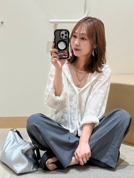 せこ子さん（レディース・159cm）の夏コーディネート