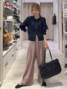 「GLOBAL WORK（グローバルワーク）のアイテム（トップス）」を使った、せこ子さん（レディース・159cm）の秋コーディネート