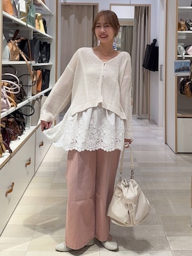 せこ子さん(レディース・159cm)の春コーディネート