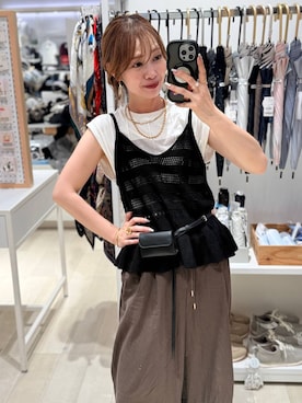 せこ子さん(レディース・159cm)の夏コーディネート