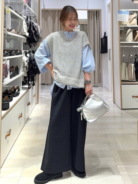 「アイテム（バッグ）」を使った、せこ子さん（レディース・159cm・30代）の夏コーディネート