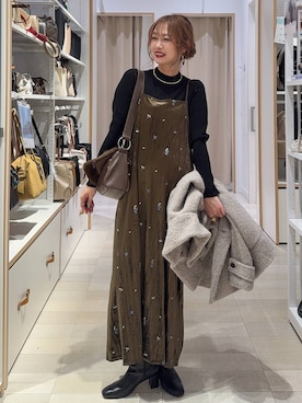 せこ子さん(レディース・159cm)の秋コーディネート