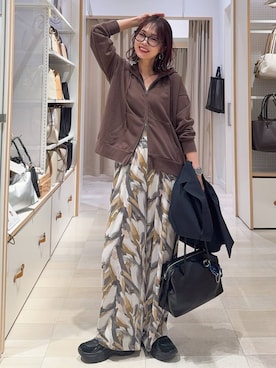 せこ子さん（レディース・159cm）の冬コーディネート