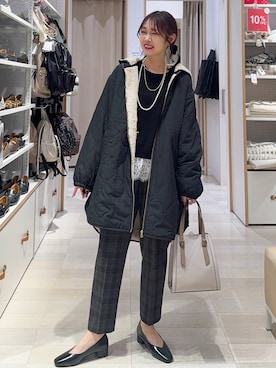 「アイテム（パンプス）」を使った、せこ子さん（レディース・159cm・30代）の冬コーディネート