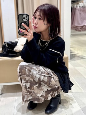 せこ子さん(レディース・159cm)の冬コーディネート