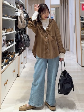 せこ子さん（レディース・159cm）の春コーディネート