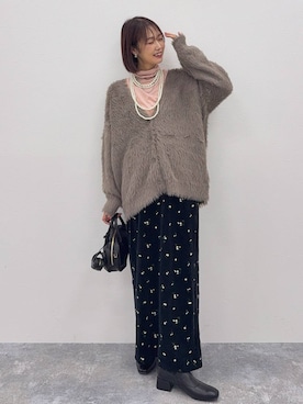 「アイテム（ハンドバッグ）」を使った、せこ子さん（レディース・159cm・30代）の秋コーディネート