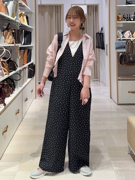 「GLOBAL WORK（グローバルワーク）のアイテム」を使った、せこ子さん（レディース・159cm）の春コーディネート