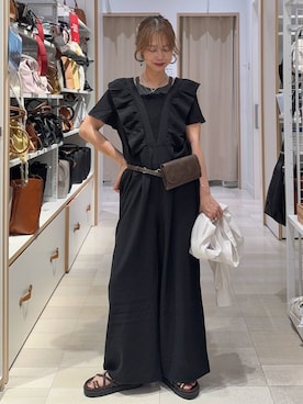 「アイテム（シャツ/ブラウス）」を使った、せこ子さん（レディース・159cm・40代）の夏コーディネート
