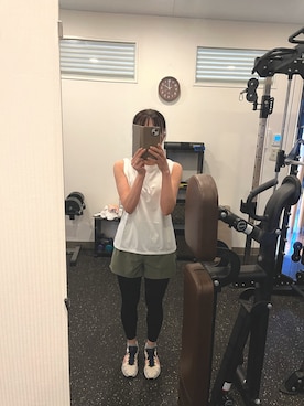 「ジムコーデ」｜ゆうかさん（レディース・156cm）の秋コーディネート