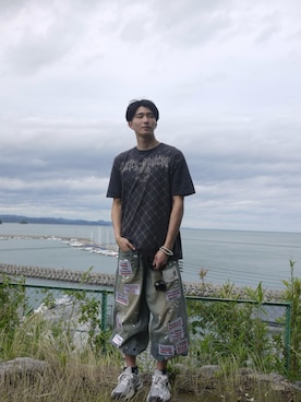 耳魚さん(メンズ・185cm)の夏コーディネート
