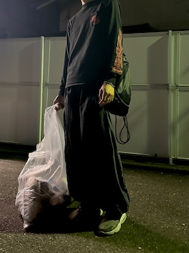 「アイテム（リング）」を使った、耳魚さん（メンズ・185cm・10代）の秋コーディネート