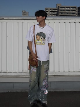 「MCM（エムシーエム）のアイテム」を使った、耳魚さん（メンズ・185cm）の秋コーディネート