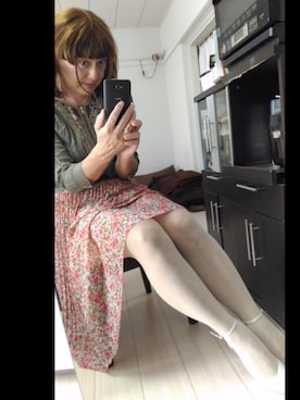 「アイテム（スカート）」を使った、kei853251さん（メンズ・179cm）の秋コーディネート