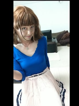 「アイテム（スカート）」を使った、kei853251さん（メンズ・179cm）の夏コーディネート