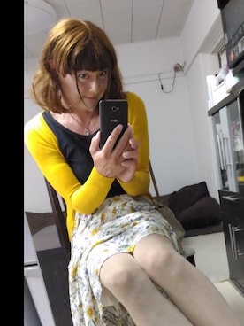 「アイテム（スカート）」を使った、kei853251さん（メンズ・179cm）の秋コーディネート