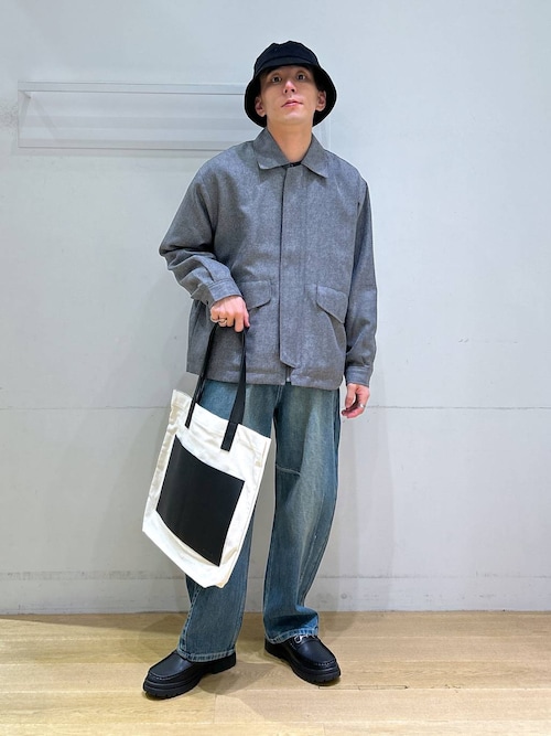 ツルブルゾン Johnbull ジャケット ジョンブル TRIZAR ジップブルゾン NASA 蓄熱機能