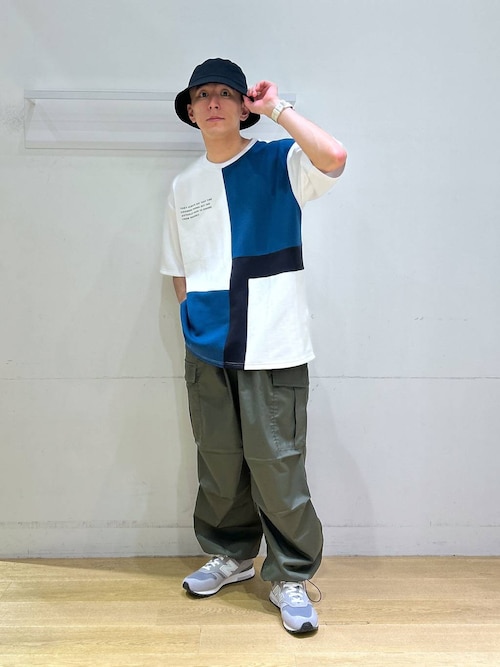 セール】【接触冷感】ダンボール切替半袖T2 / 129060（Tシャツ