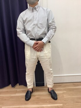 BRICK HOUSE シャツ工房 福岡橋本木の葉モール店さん（メンズ・163cm）の夏コーディネート