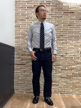 BRICK HOUSE シャツ工房 福岡橋本木の葉モール店さん（メンズ・163cm）の秋コーディネート
