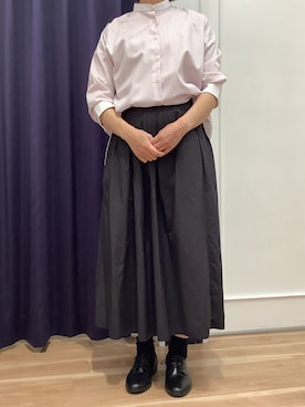 BRICK HOUSE シャツ工房 福岡橋本木の葉モール店さん（レディース・160cm）の夏コーディネート