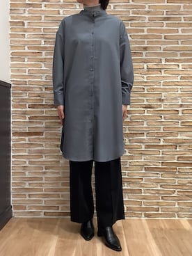 BRICK HOUSE シャツ工房 福岡橋本木の葉モール店さん（レディース・164cm）の秋コーディネート