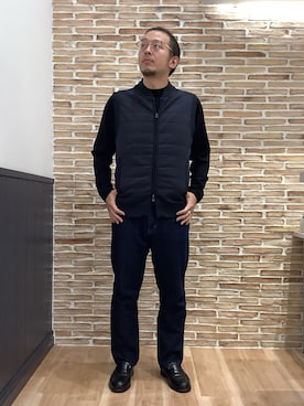 BRICK HOUSE シャツ工房 福岡橋本木の葉モール店さん（メンズ・163cm）の秋コーディネート