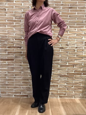 BRICK HOUSE シャツ工房 福岡橋本木の葉モール店さん（レディース・164cm）の秋コーディネート
