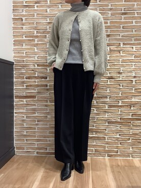 BRICK HOUSE シャツ工房 福岡橋本木の葉モール店さん（レディース・164cm）の秋コーディネート