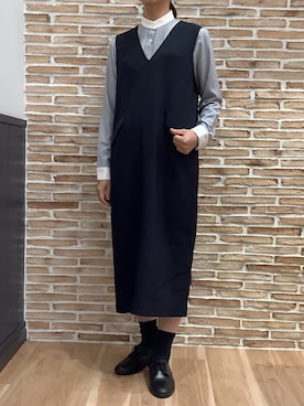 BRICK HOUSE シャツ工房 福岡橋本木の葉モール店さん（レディース・164cm）の秋コーディネート